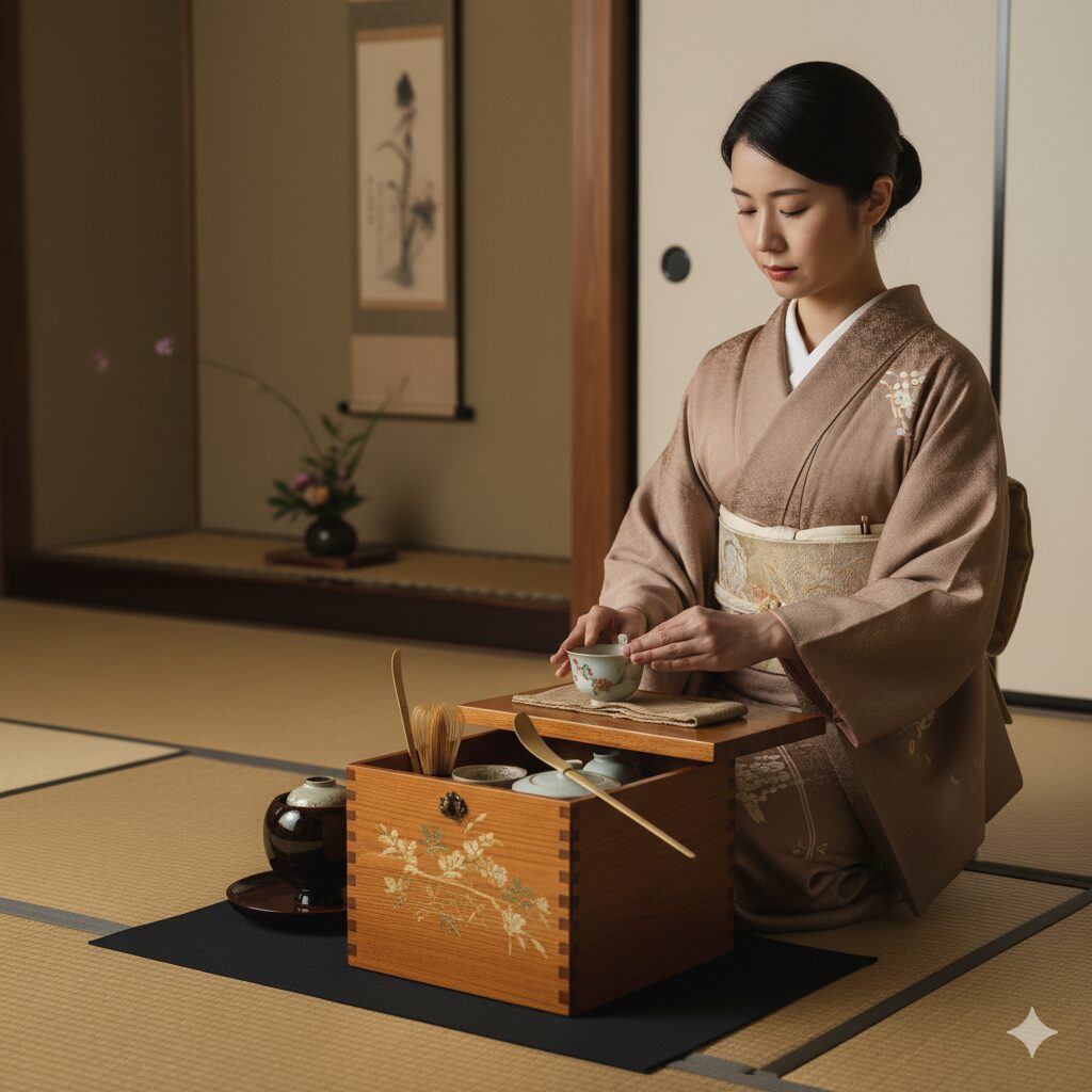 茶箱 茶道での使われ方と伝統的価値