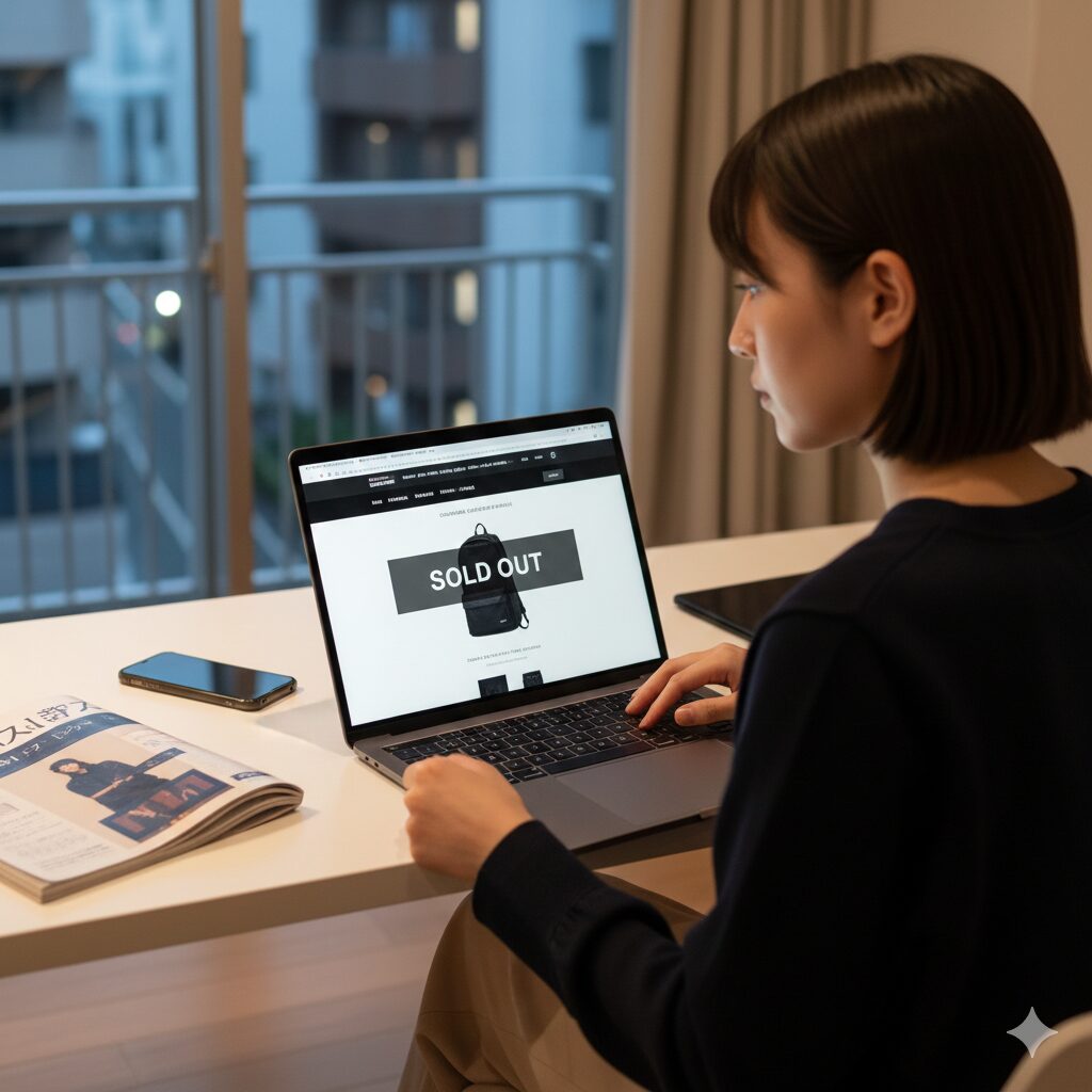 コムデギャルソンリュックが売り切れの場合の対策